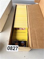 Sleeve of Fleer 91 Baseball Cards U245
