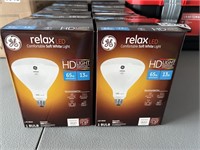 12 GE 65w Relaxed LED Bulbs  U247