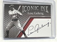 Iconic Ink Lou Gehrig