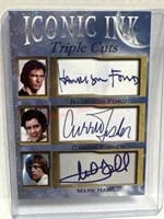 Iconic Ink Star Wars Harrison Ford Carrie Fisher M
