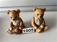 Homco Bears 1405, 4" Tall U248