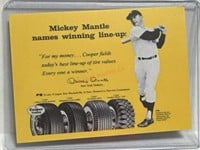 Mickey Mantle Cooper Tires