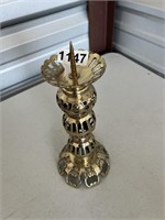 Vintage Solid Brass Candle Holder U249