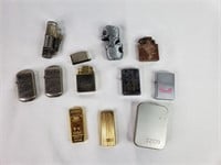 Assorted Lighters. Including Zippos