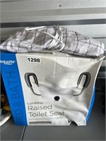 New Raised Toilet Seat, Heating Pad U253