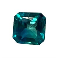 Natural 7.70ct Square Green Emerald Gemstone