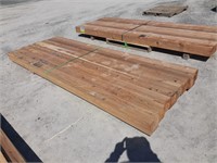 (80) LNFT Of Cedar Lumber