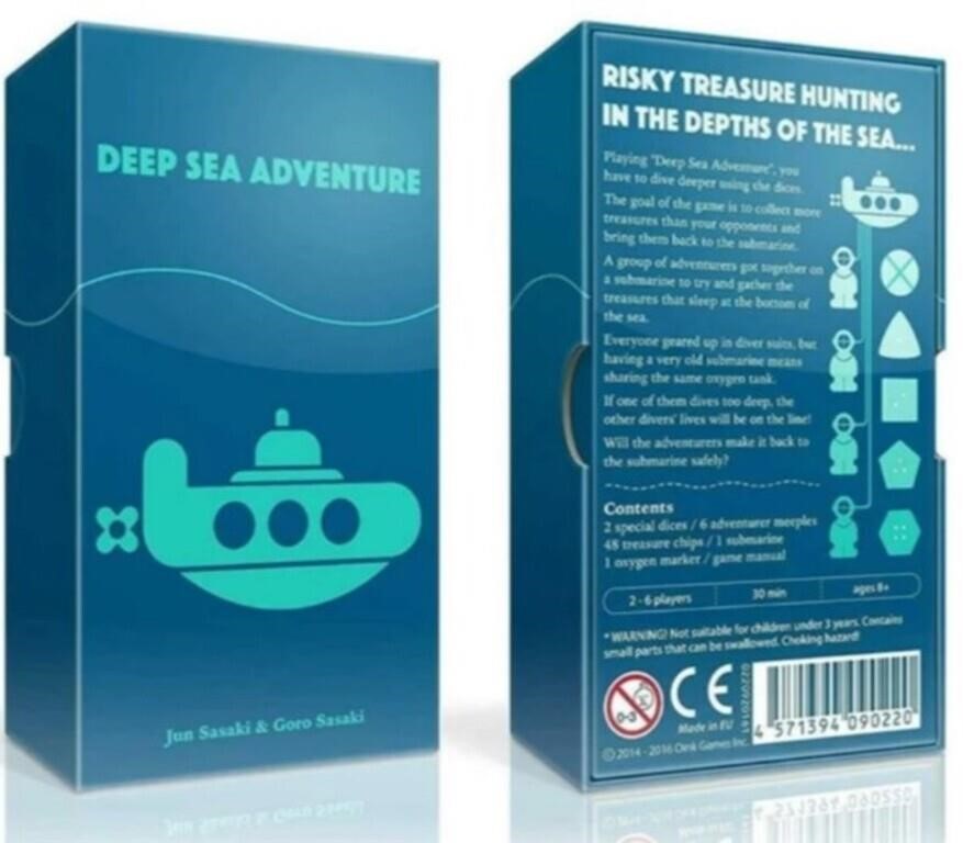 Deep Sear Adventure Board Game