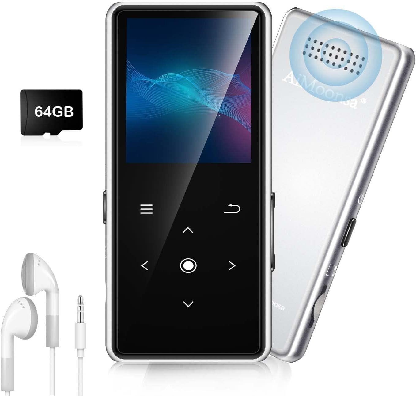 64GB MP3 Player with Bluetooth 5.2