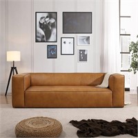 Ashcroft Furniture Leather Couch