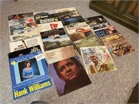 COUNTRY MUSIC RECORD ALBUMS