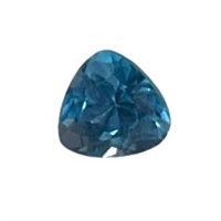 Natural 1.15ct Trillion Blue Aquamarine Gemstone