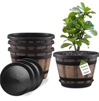 ($55) Quarut Plant Pots Set of 4 Pack 12