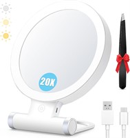 20X Magnifying Mirror with Light