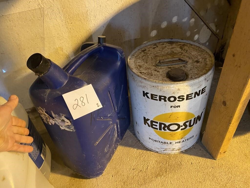 KEROSENE CANS