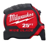 $47.00 Milwaukee-48-22-0225 25Ft Wide Blade Tape