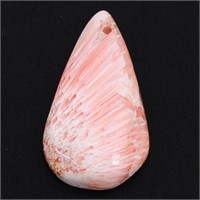 Natural Pear 16.20ct Scolecite Loose Gemstone