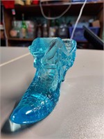 Vintage Glass Boot