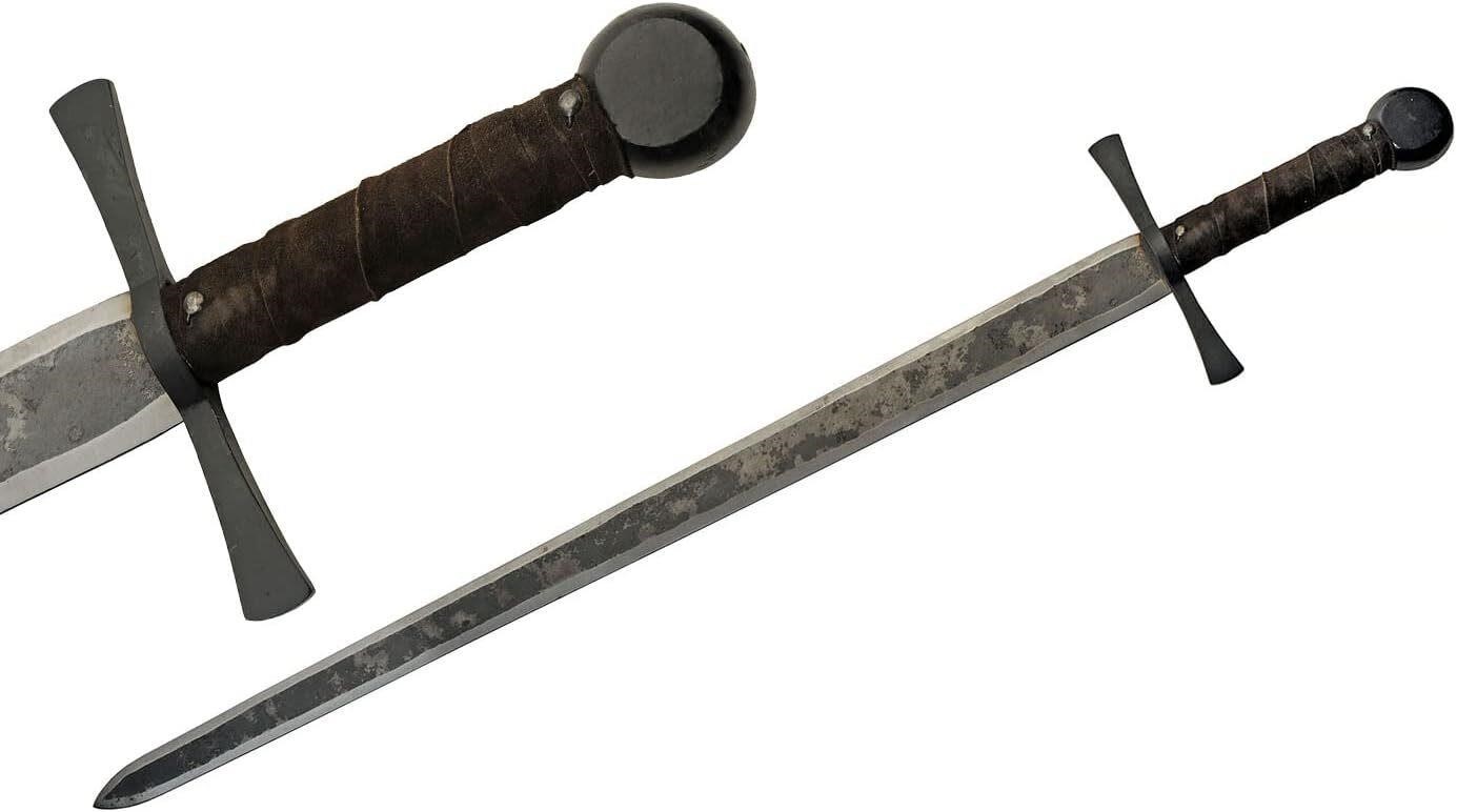 SZCO 40.5 Rustic Broad Sword  Black/Brown