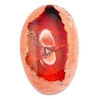 Natural Oval 80.10ct Mexican Fire Opal Gemstone