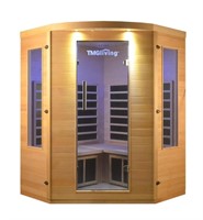 TMG Indoor 3-Person Corner Infrared Sauna