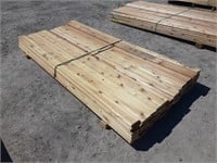 (500) LNFT Of Cedar Lumber
