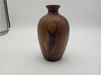 Asian Pottery Tobacco wine jug bottle