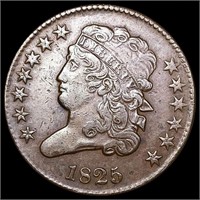 1825 Classic Head Half Cent UNCIRCULATED