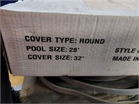 New in the box Round pool cover