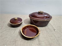 (3) Hull Oven Proof Serving Dishes