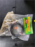 Swivel hose and bag of connectors