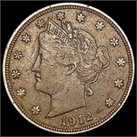 1912 Liberty Victory Nickel NEARLY UNCIRCULATED
