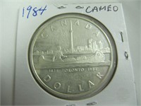 1984 $1 "T.O. SKYLINE" COIN