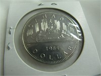 1984 $1 CDN COIN