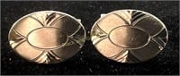 Marked Barrington Sterling Silver Cuff Links