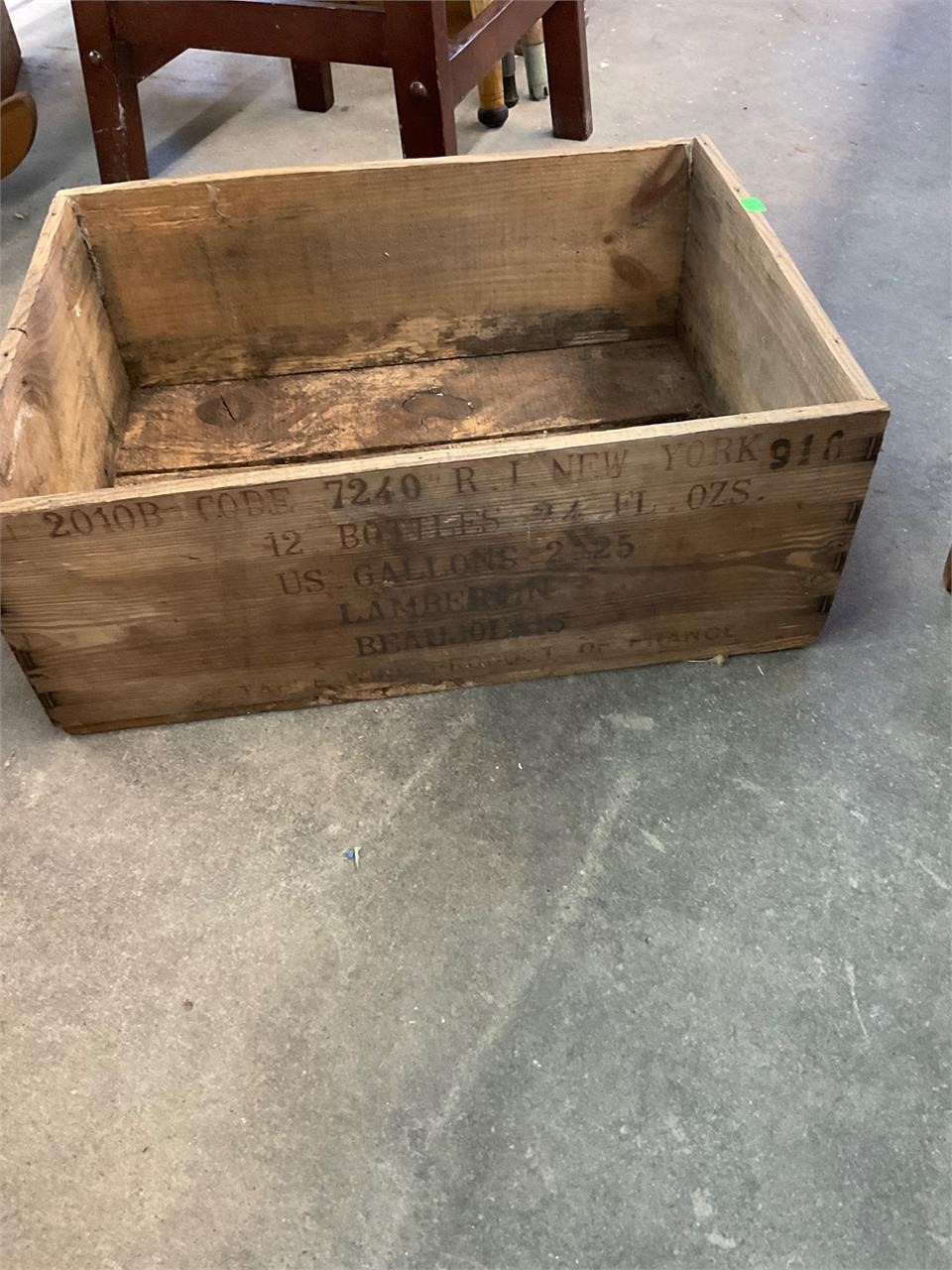 Antique Crate