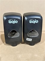 Two New Gojo soap dispensers