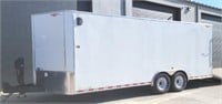 2023 20' Enclosed tandem axle trailer + 2' nose.