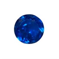 Natural 1.00ct Round Blue Tanzanite Gemstone