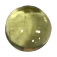 Genuine 8.14ct Round Cabochon Lemon Quartz