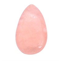 Natural Pear 17.70ct Pink Morganite Cabochon