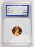 1980-S PROOF LINCOLN CENT