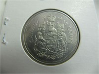 1994 50 CENT CDN COIN