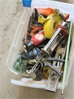 Tub of misc. Tools
