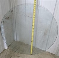 round glass table top