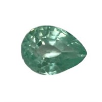 Natural 2.50ct Pear Green Emerald Gemstone