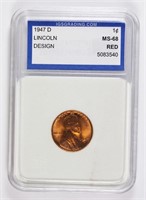 1947-D LINCOLN CENT