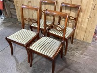 OFFSITE -Four vintage chairs