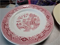 Pink Willow Salad Plate made in usa