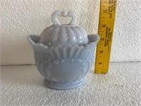 Opaque Purple Candy Dish
